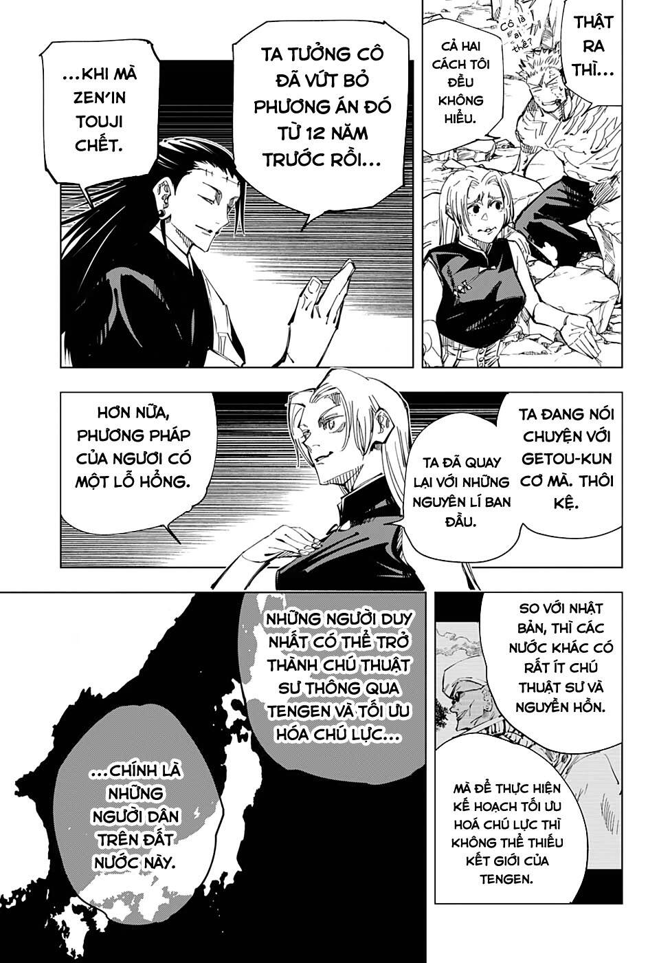 Chú Thuật Hồi Chiến Chap 136 - Next Chap 137