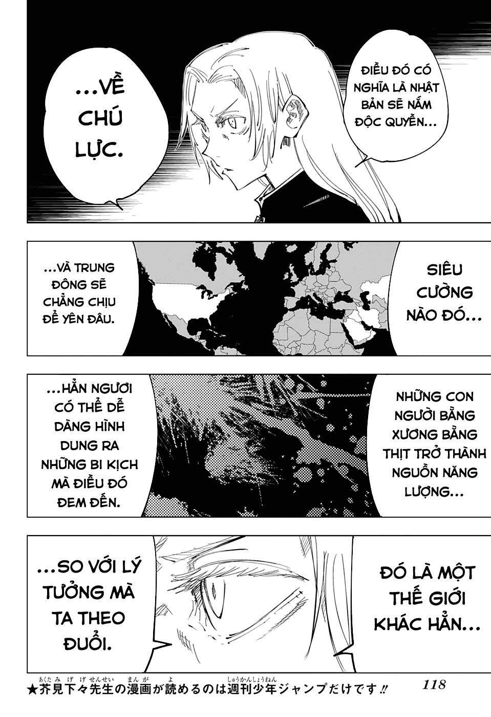 Chú Thuật Hồi Chiến Chap 136 - Next Chap 137