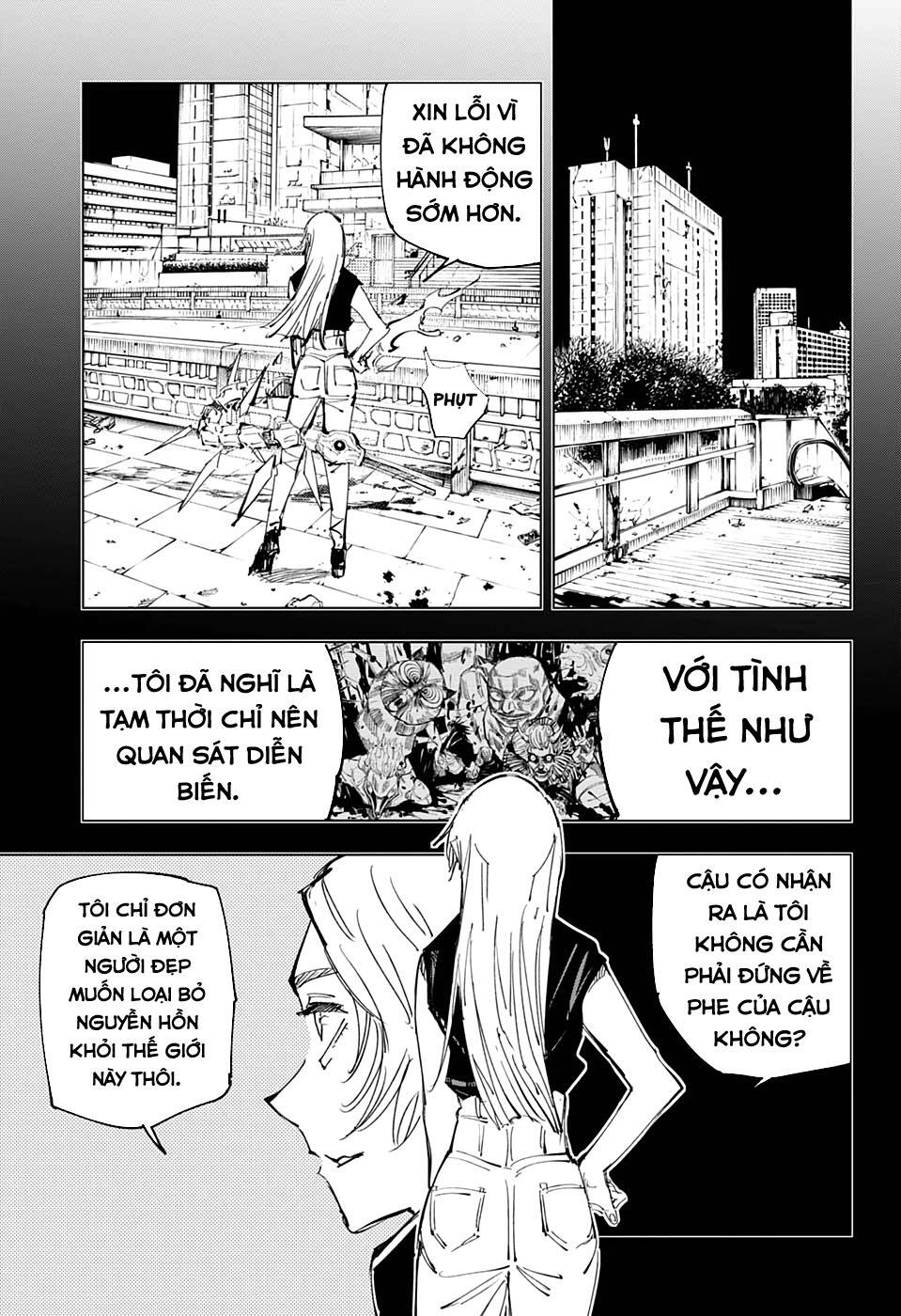 Chú Thuật Hồi Chiến Chap 138 - Next Chap 139
