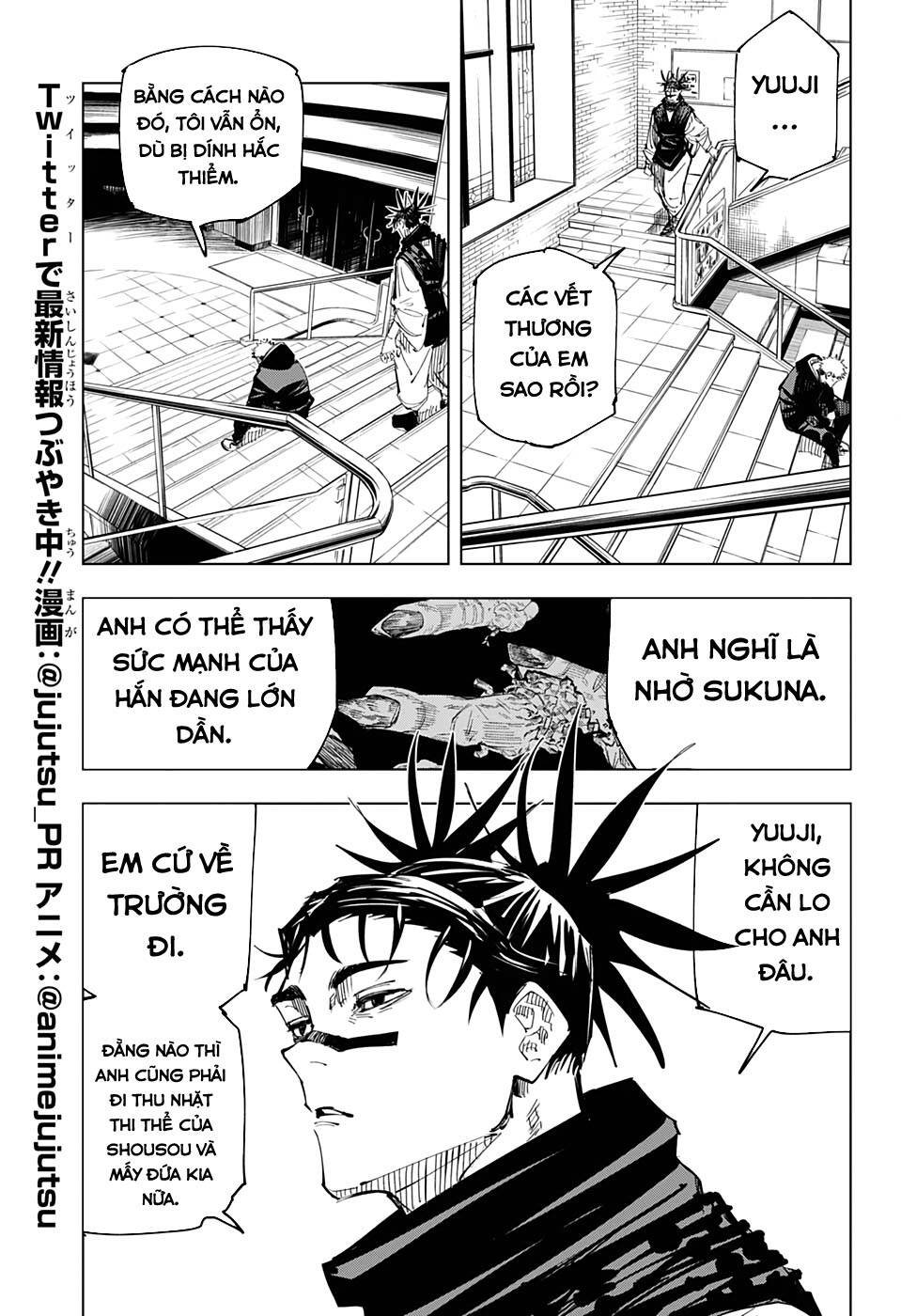 Chú Thuật Hồi Chiến Chap 138 - Next Chap 139