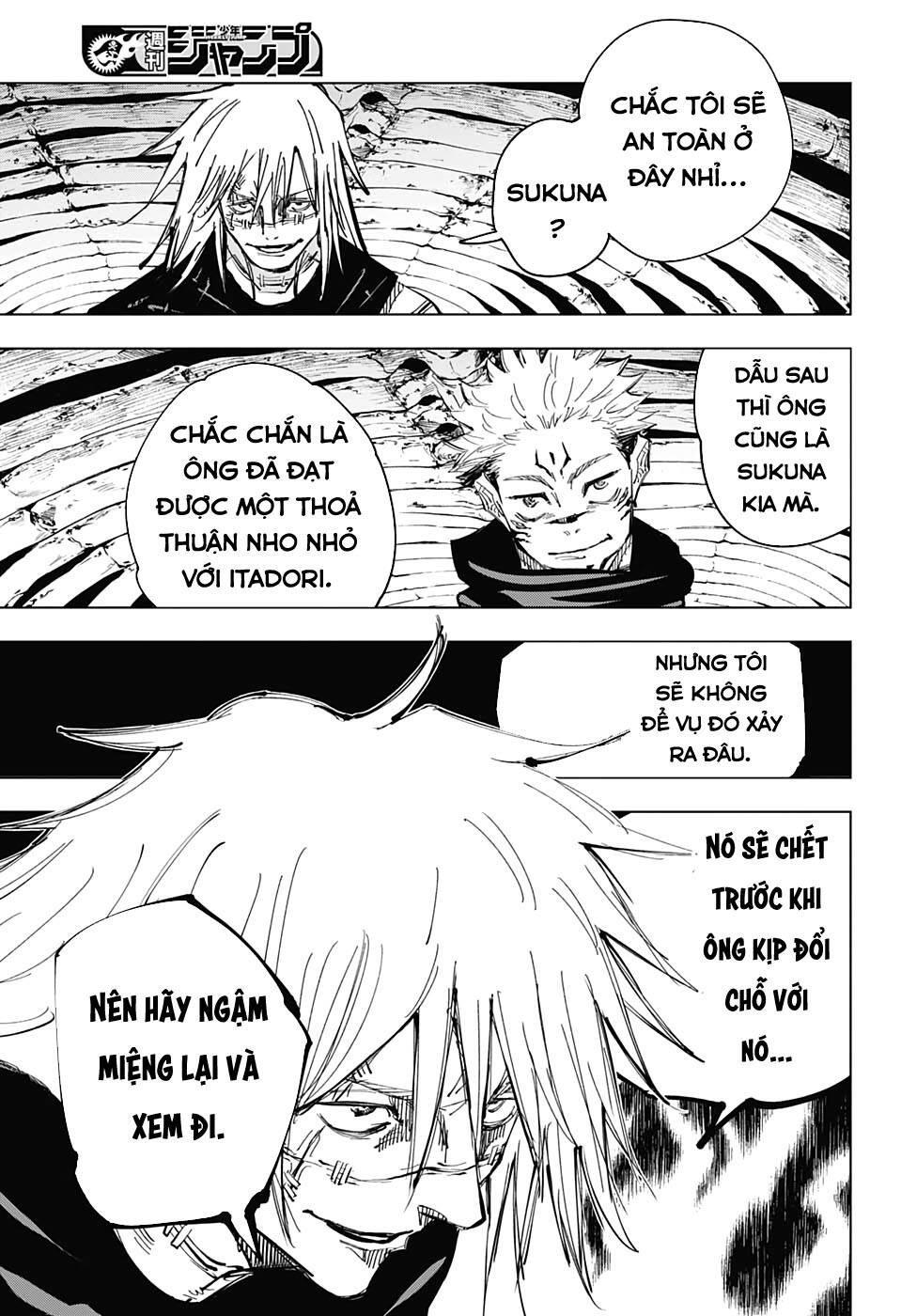 Chú Thuật Hồi Chiến Chap 130 - Next Chap 131