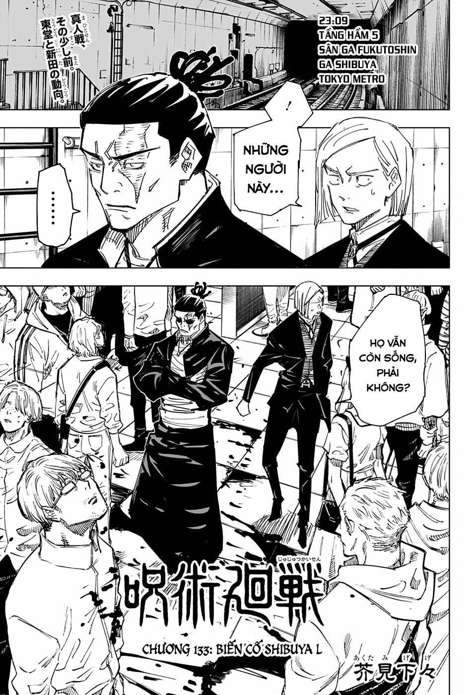 Chú Thuật Hồi Chiến Chap 133 - Next Chap 134