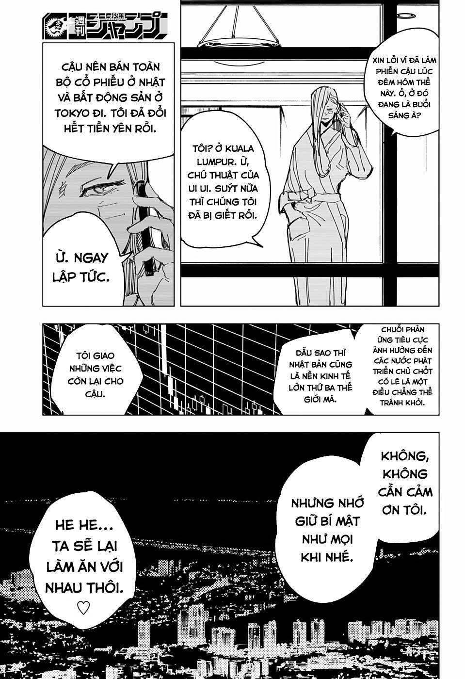 Chú Thuật Hồi Chiến Chap 133 - Next Chap 134