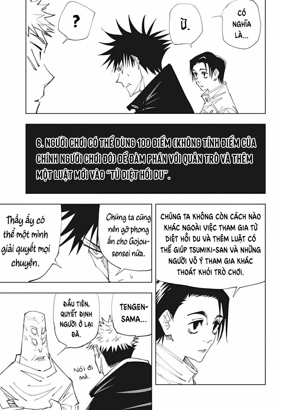 Chú Thuật Hồi Chiến Chap 145 - Next Chap 146