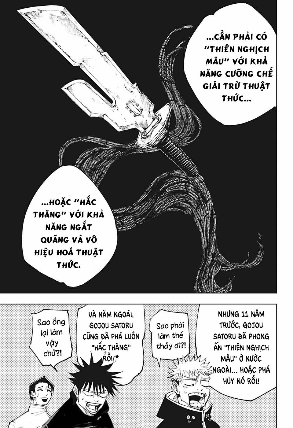 Chú Thuật Hồi Chiến Chap 145 - Next Chap 146