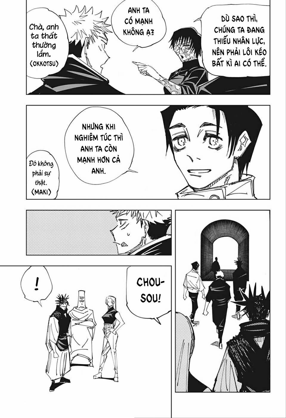 Chú Thuật Hồi Chiến Chap 146 - Next Chap 147