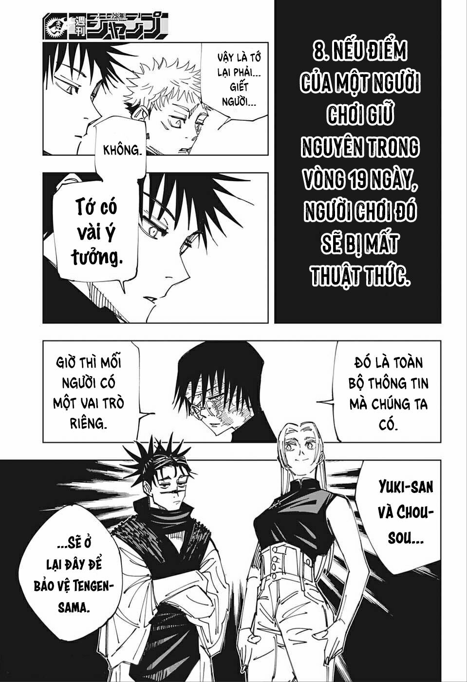 Chú Thuật Hồi Chiến Chap 146 - Next Chap 147
