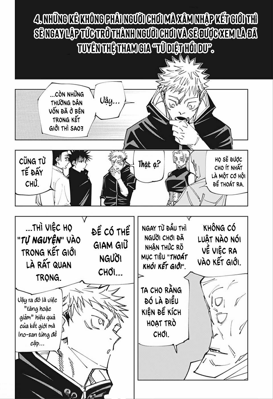 Chú Thuật Hồi Chiến Chap 146 - Next Chap 147