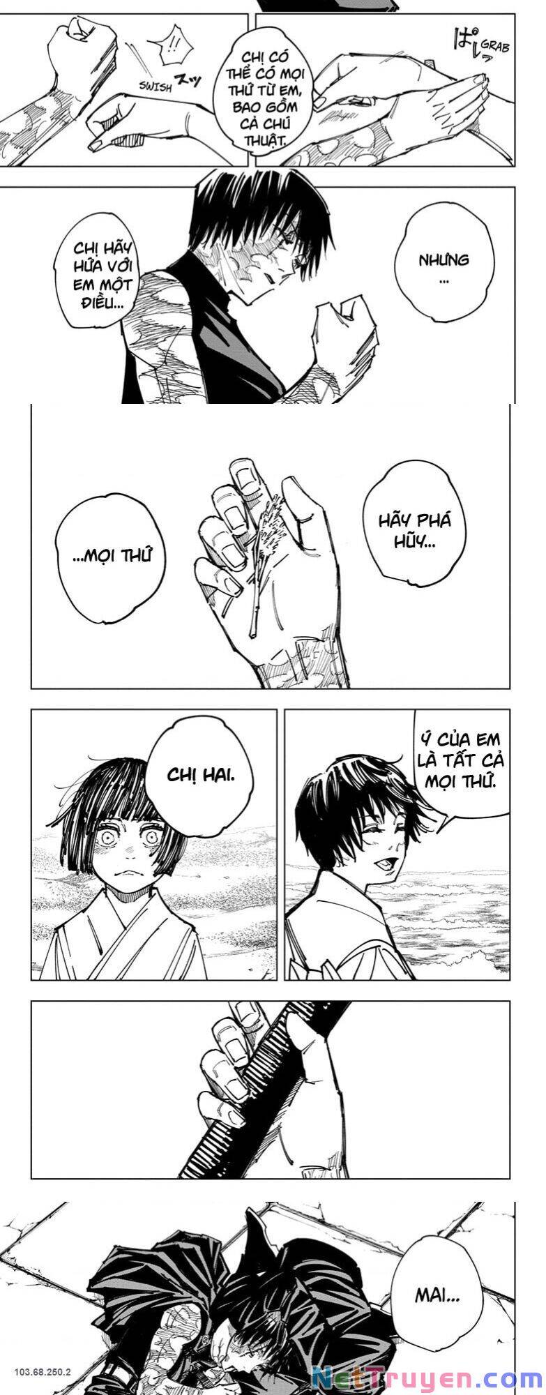 Chú Thuật Hồi Chiến Chap 149 - Next Chap 150