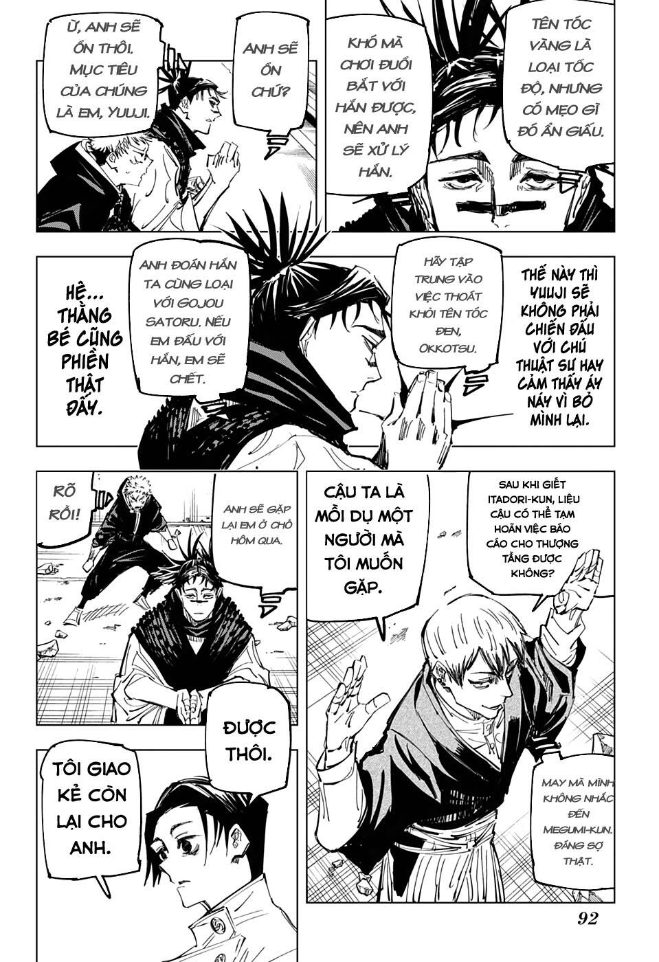 Chú Thuật Hồi Chiến Chap 140 - Next Chap 141
