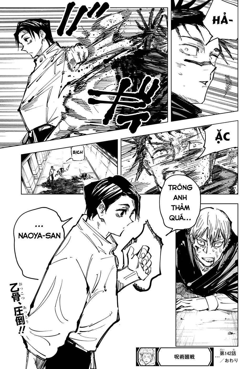 Chú Thuật Hồi Chiến Chap 142 - Next Chap 143