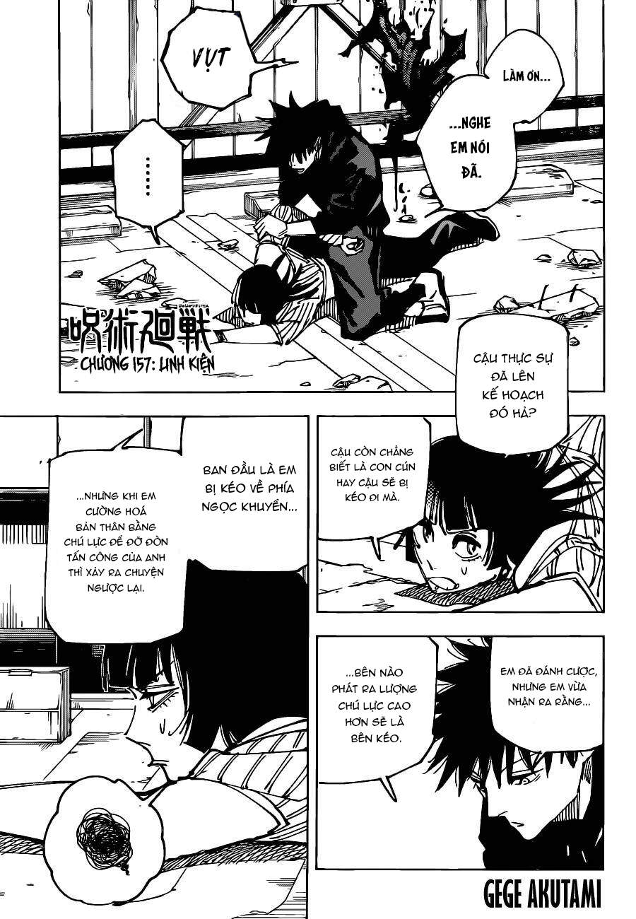 Chú Thuật Hồi Chiến Chap 157 - Next Chap 158