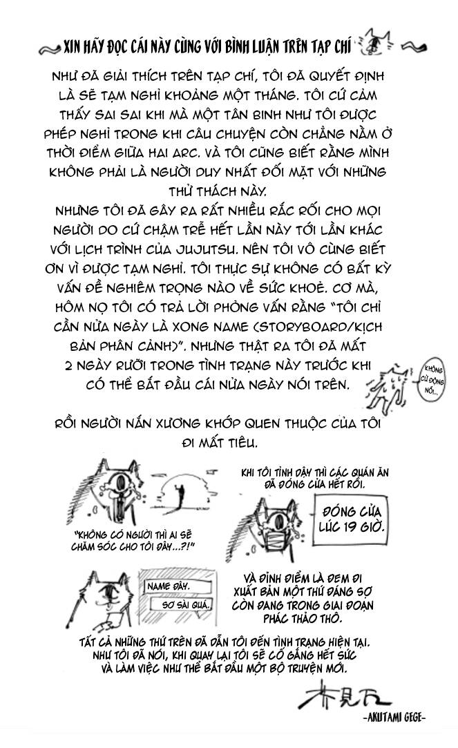 Chú Thuật Hồi Chiến Chap 152 - Next Chap 153