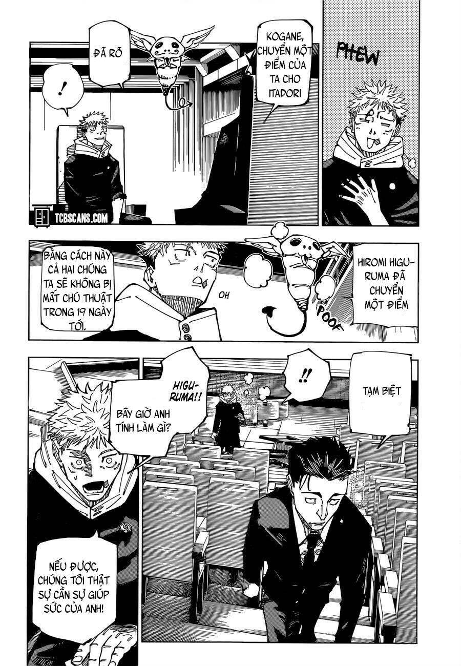 Chú Thuật Hồi Chiến Chap 167 - Next Chap 168