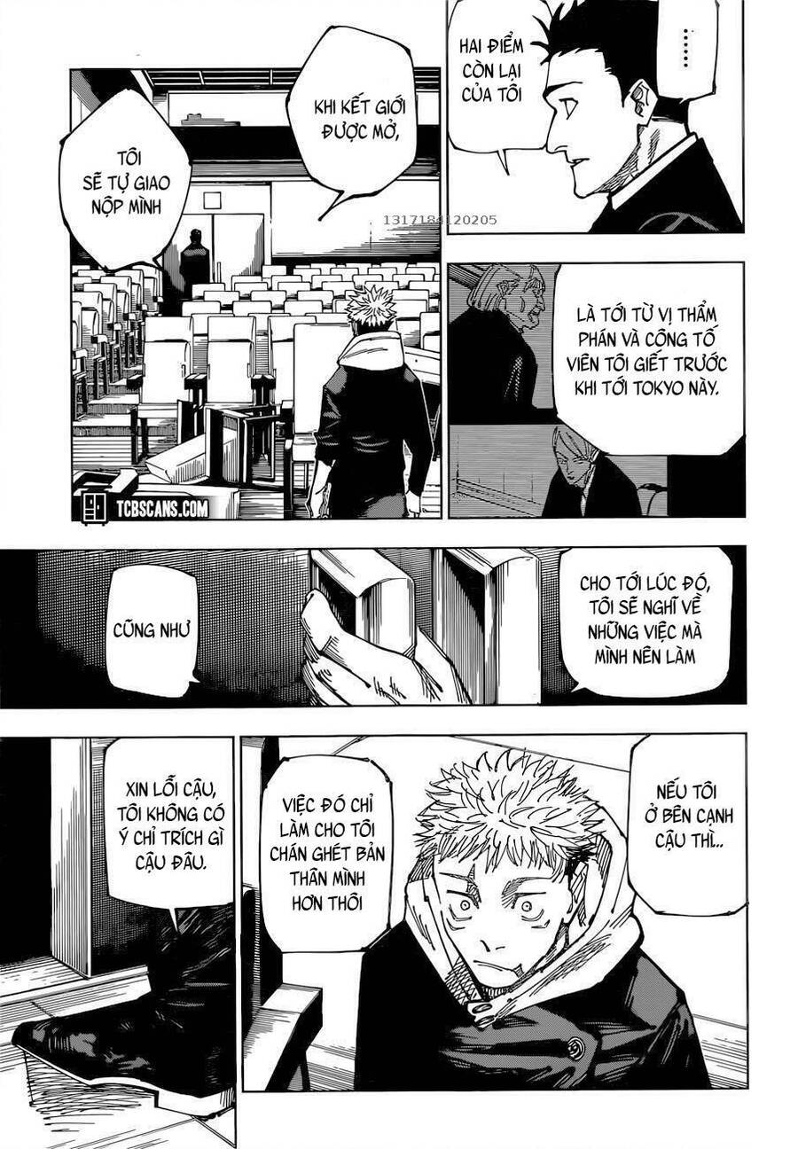 Chú Thuật Hồi Chiến Chap 167 - Next Chap 168