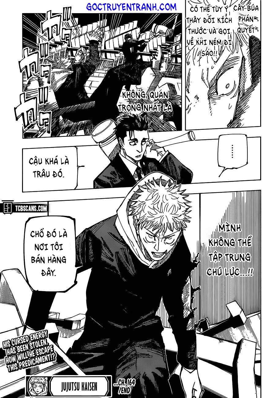 Chú Thuật Hồi Chiến Chap 164 - Next Chap 165