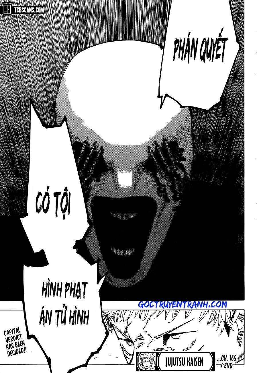 Chú Thuật Hồi Chiến Chap 165 - Next Chap 166