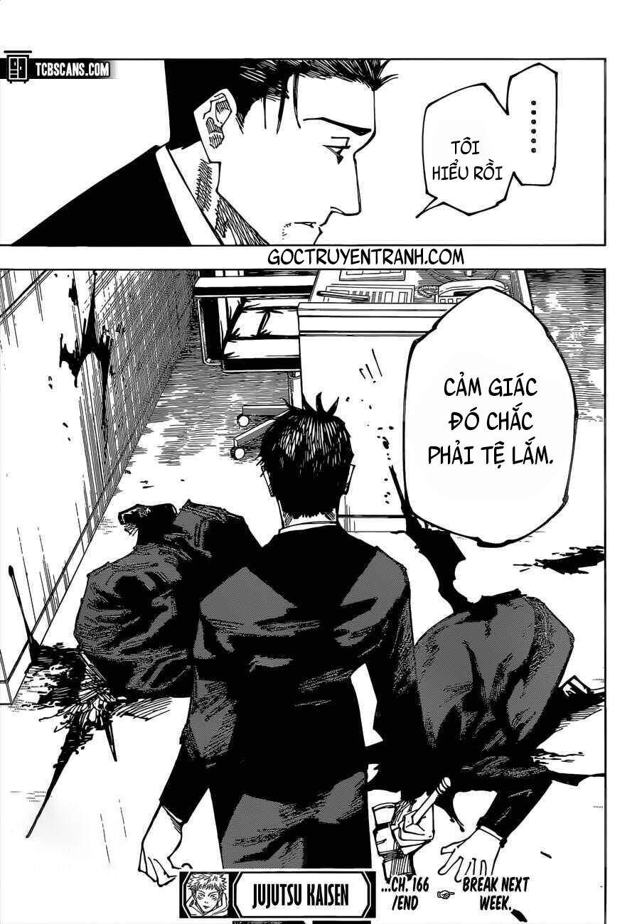 Chú Thuật Hồi Chiến Chap 166 - Next Chap 167
