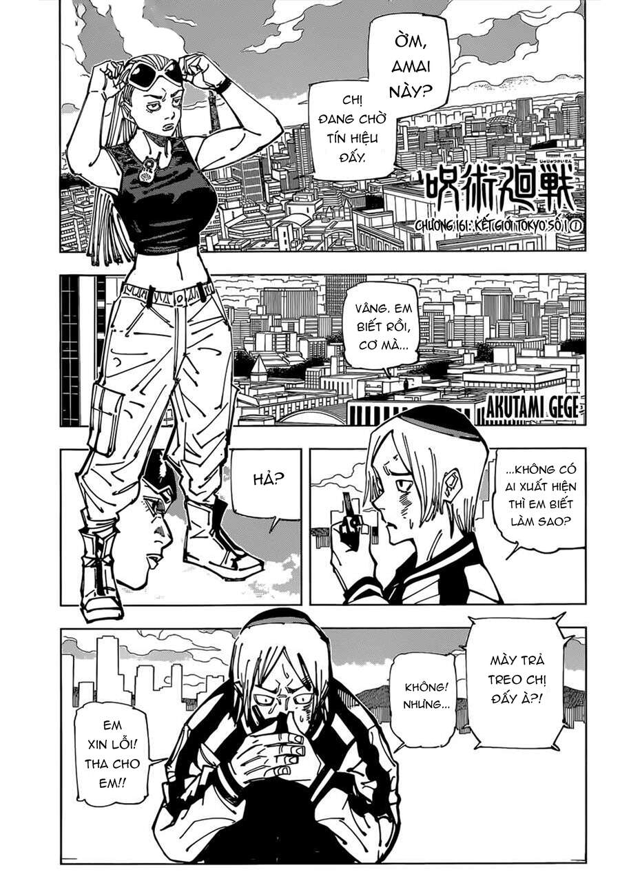 Chú Thuật Hồi Chiến Chap 161 - Next Chap 162