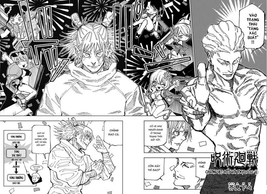 Chú Thuật Hồi Chiến Chap 187 - Next Chap 188