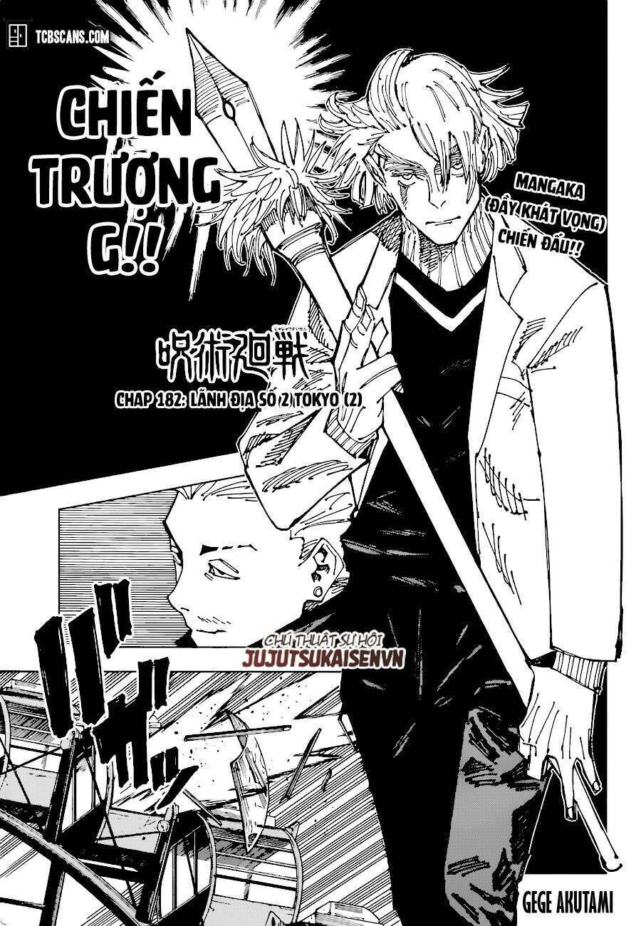 Chú Thuật Hồi Chiến Chap 182 - Next Chap 183