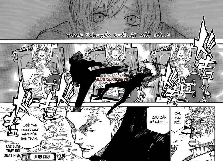 Chú Thuật Hồi Chiến Chap 183 - Next Chap 184