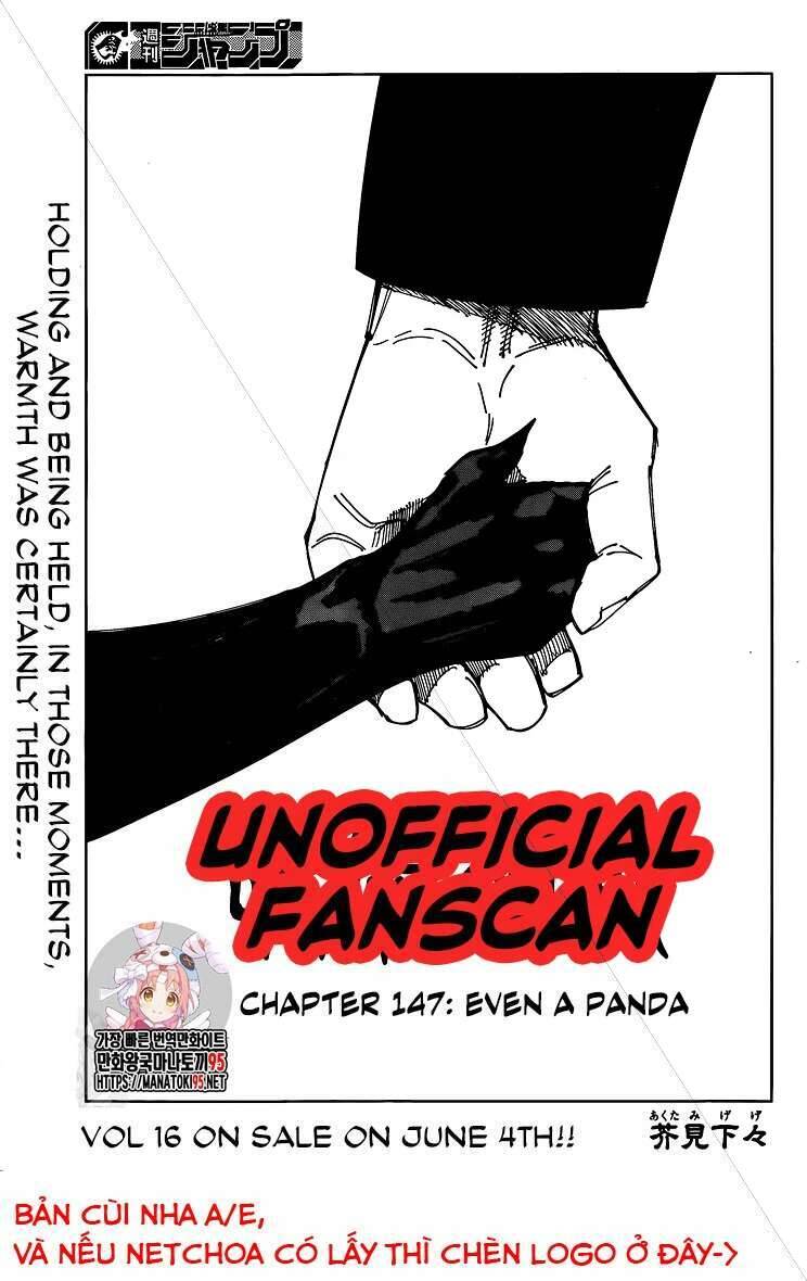 Chú Thuật Hồi Chiến Chap 147 - Next Chap 148