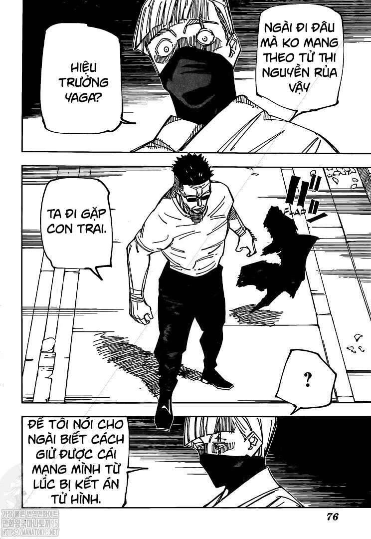 Chú Thuật Hồi Chiến Chap 147 - Next Chap 148