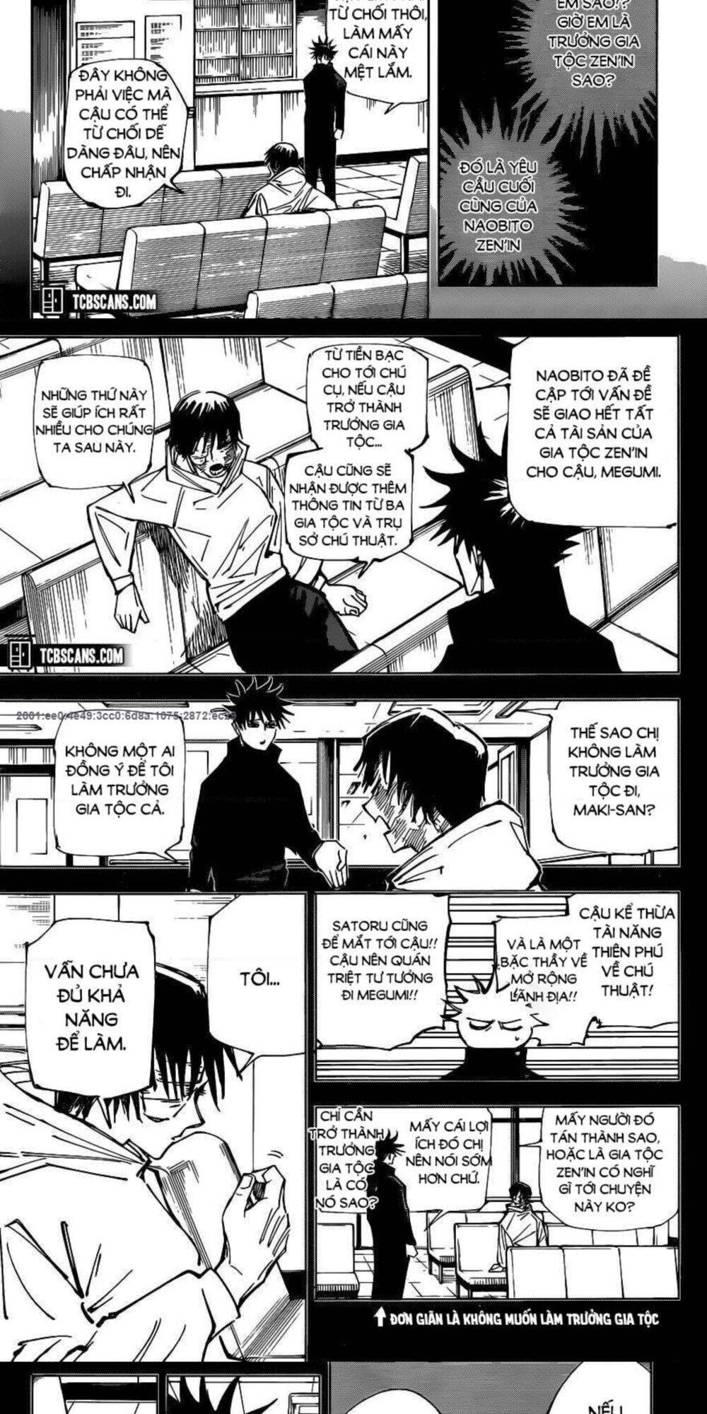 Chú Thuật Hồi Chiến Chap 148 - Next Chap 149