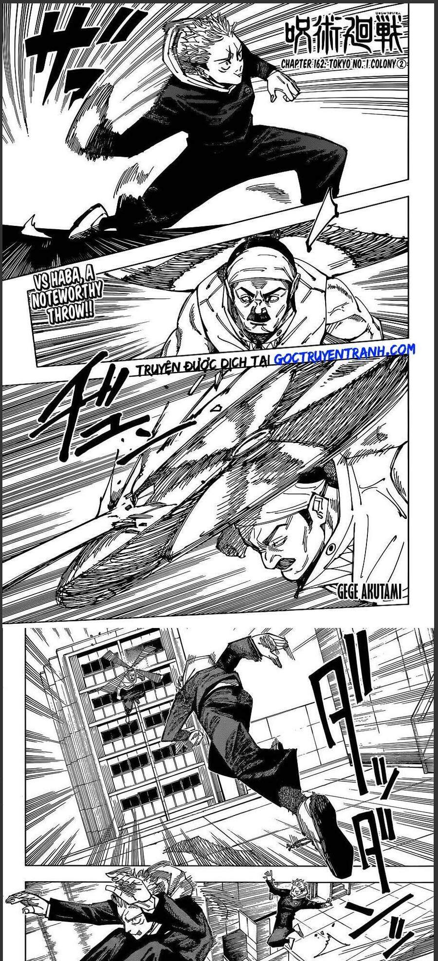 Chú Thuật Hồi Chiến Chap 162 - Next Chap 163