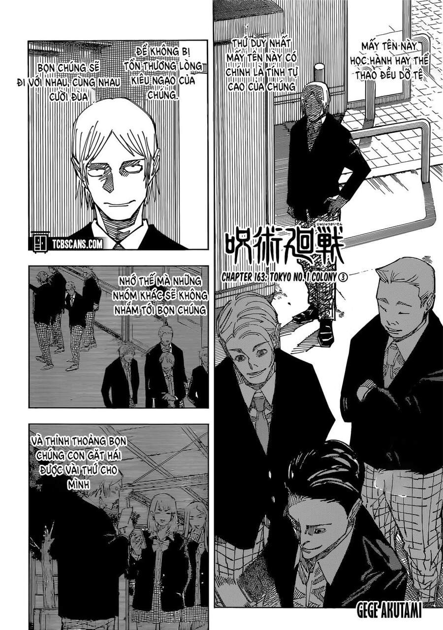 Chú Thuật Hồi Chiến Chap 163 - Next Chap 164