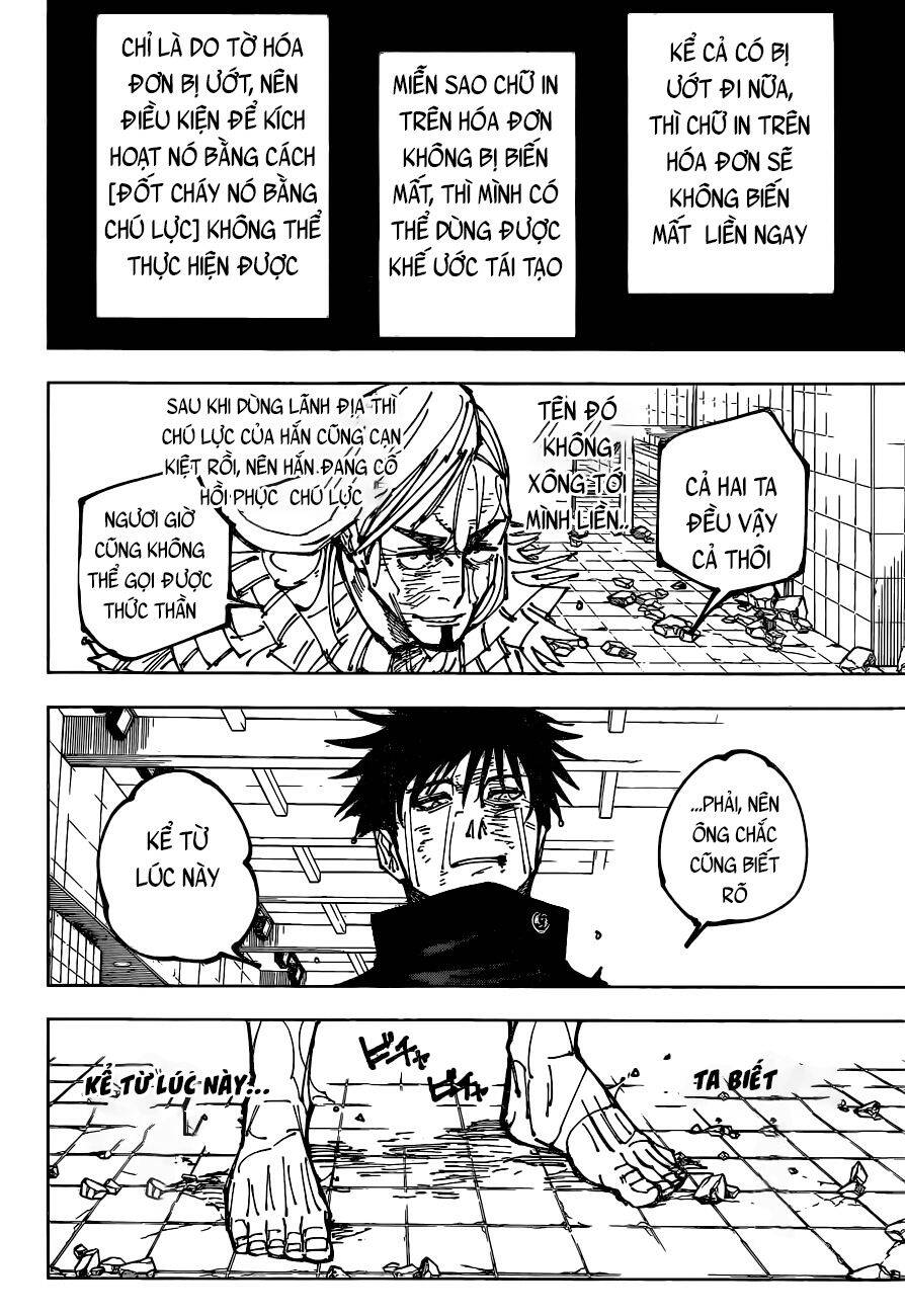 Chú Thuật Hồi Chiến Chap 172 - Next Chap 173