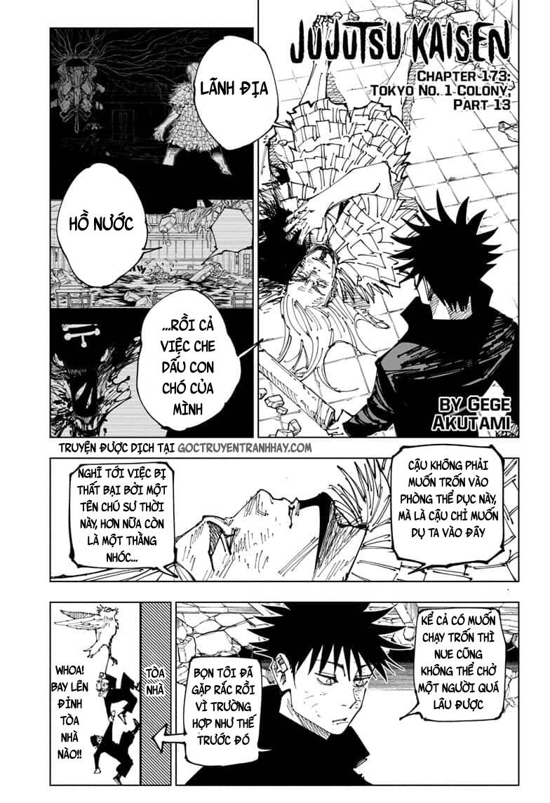 Chú Thuật Hồi Chiến Chap 173 - Next Chap 174