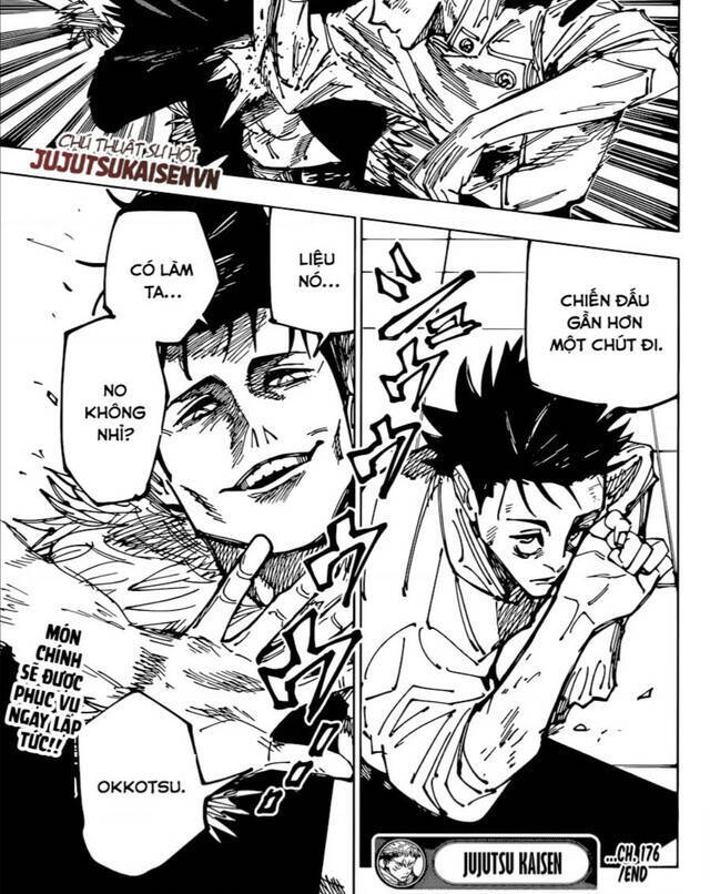 Chú Thuật Hồi Chiến Chap 176 - Next Chap 177