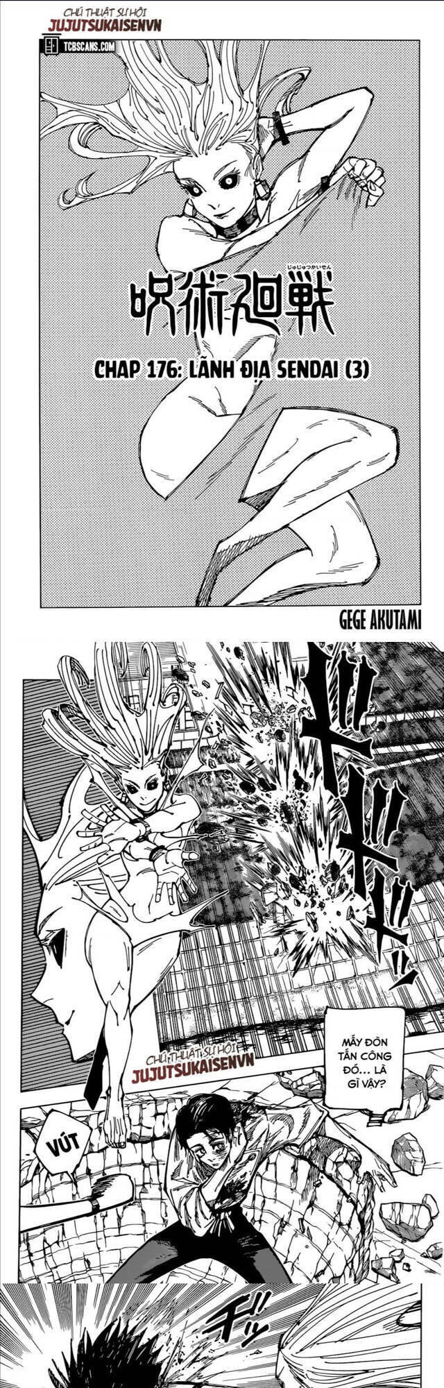 Chú Thuật Hồi Chiến Chap 176 - Next Chap 177