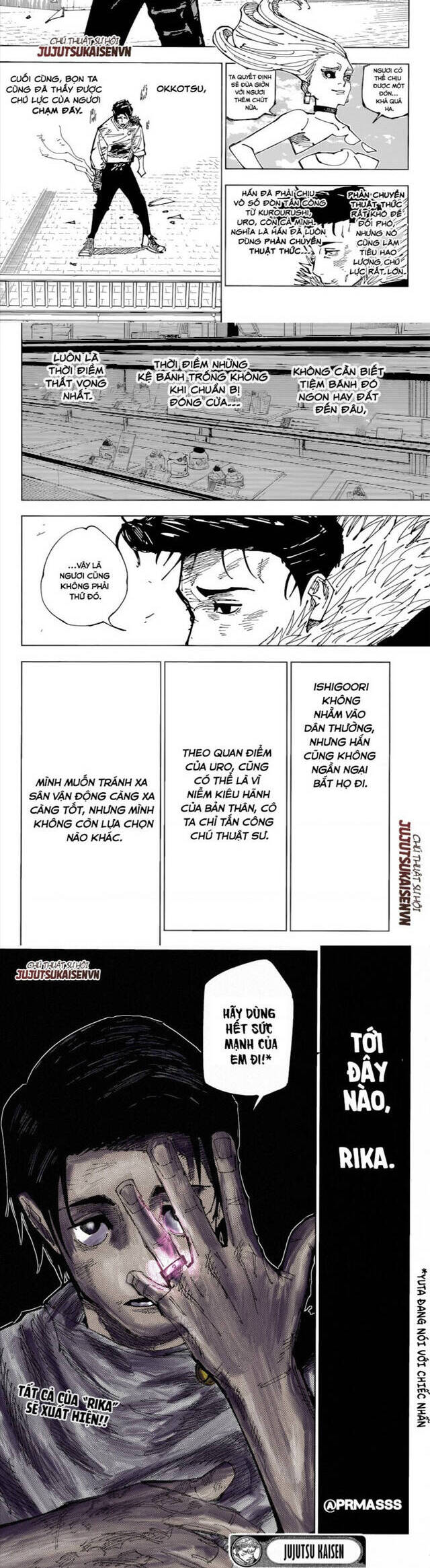 Chú Thuật Hồi Chiến Chap 177 - Next Chap 178