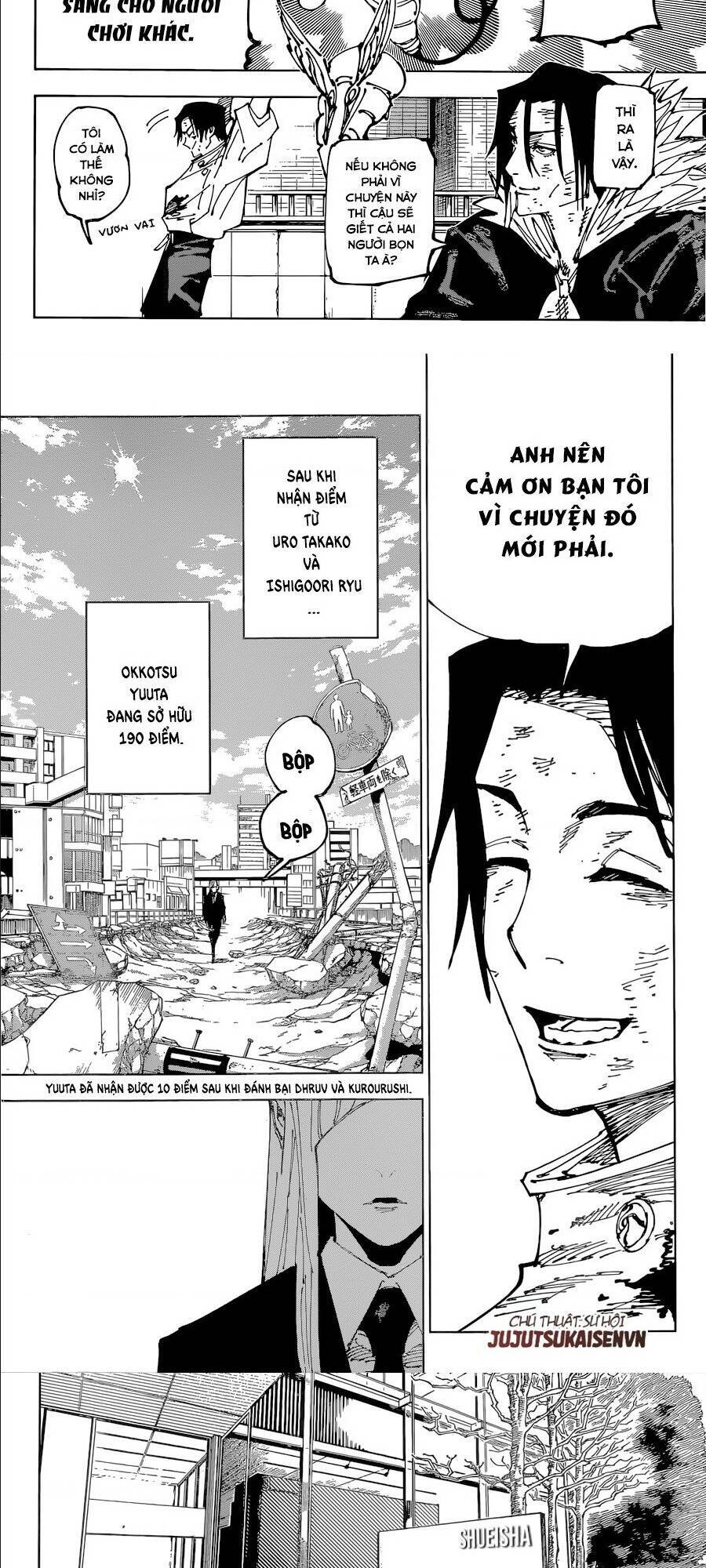 Chú Thuật Hồi Chiến Chap 181 - Next Chap 182