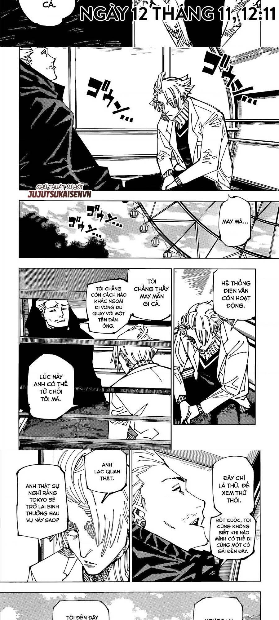 Chú Thuật Hồi Chiến Chap 181 - Next Chap 182