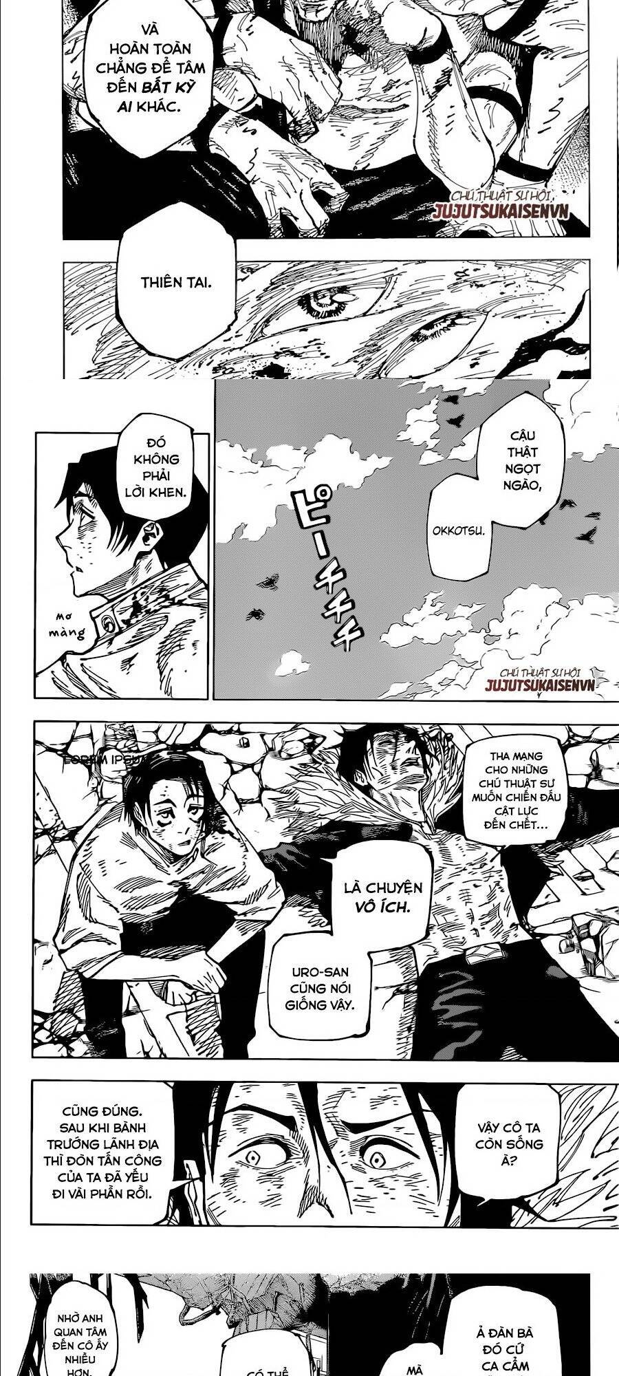 Chú Thuật Hồi Chiến Chap 181 - Next Chap 182