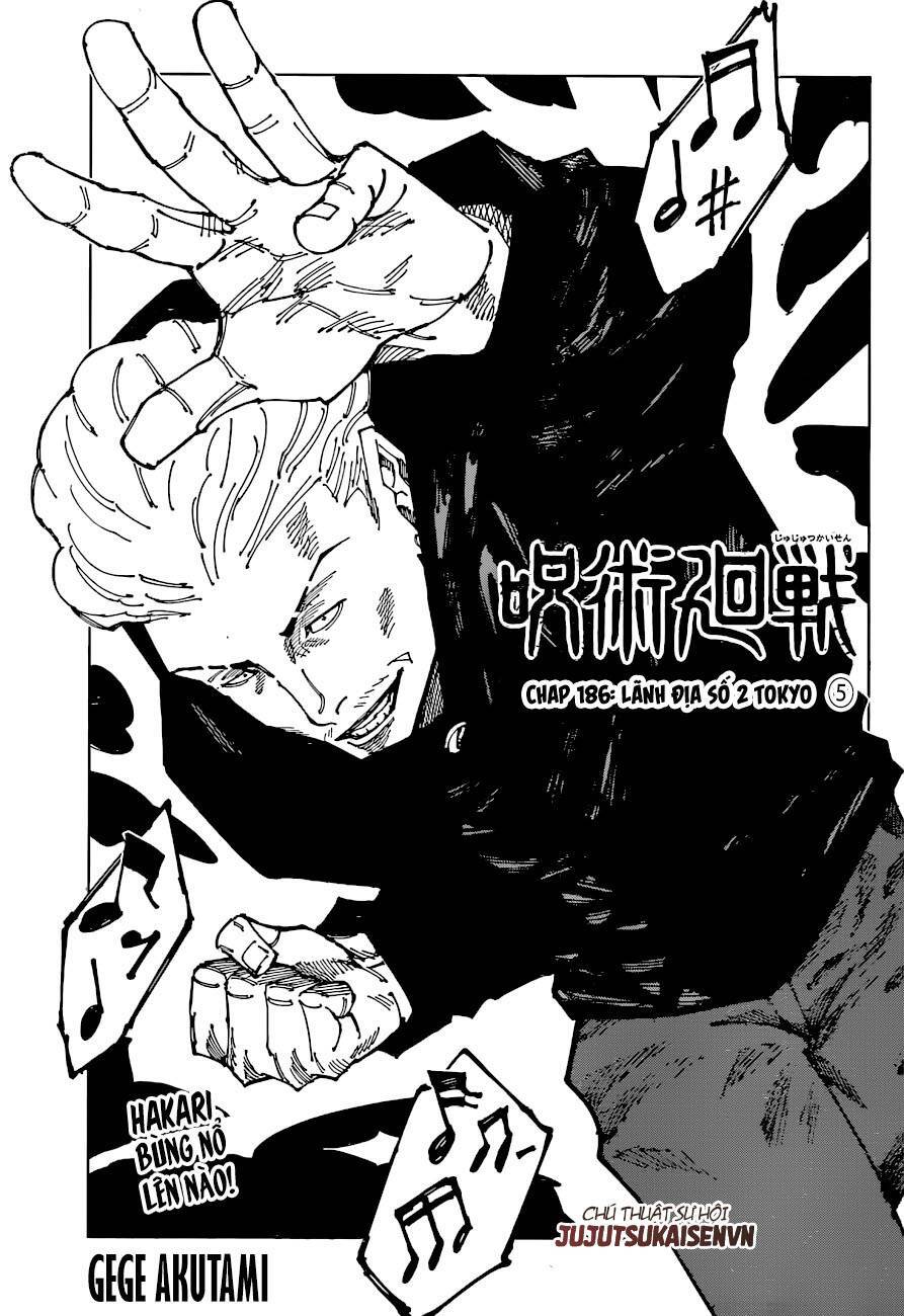 Chú Thuật Hồi Chiến Chap 186 - Next Chap 187