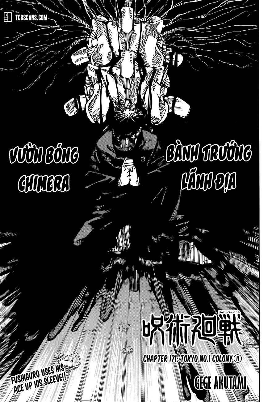 Chú Thuật Hồi Chiến Chap 171 - Next Chap 172