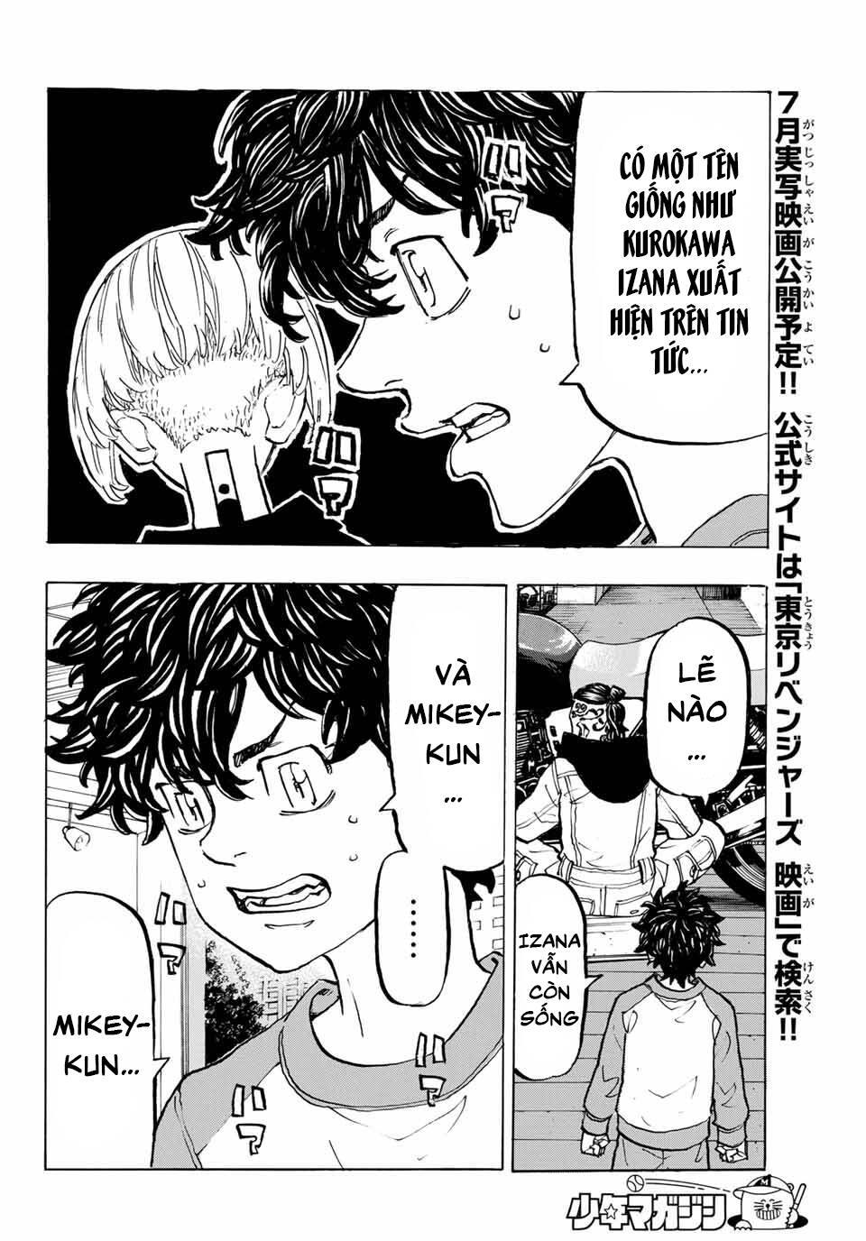 Kịch Trường Của Takemichi Chap 195 - Next Chap 196