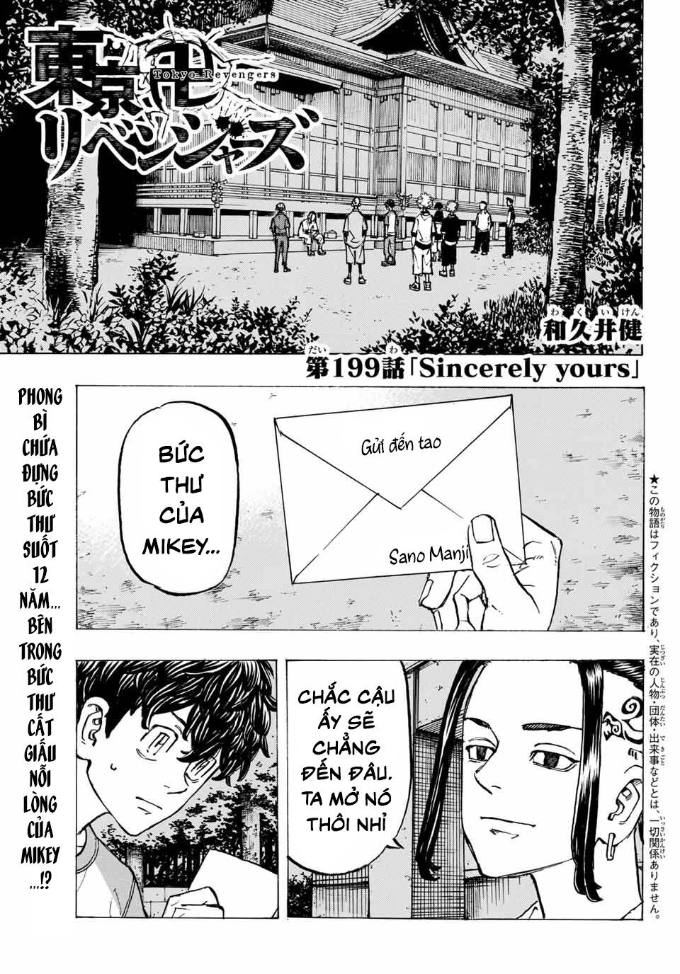 Kịch Trường Của Takemichi Chap 199 - Next Chap 200