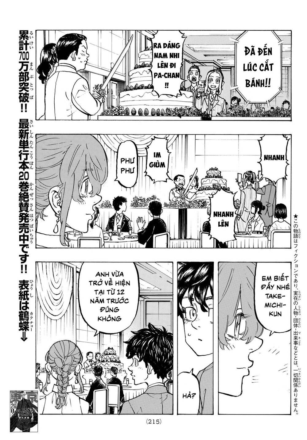 Kịch Trường Của Takemichi Chap 193 - Next Chap 194