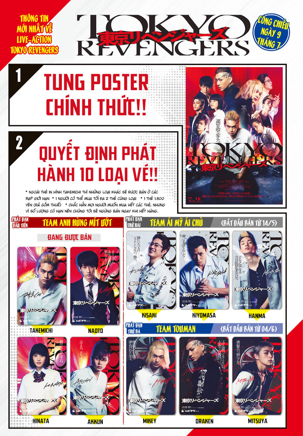 Kịch Trường Của Takemichi Chap 204 - Next Chap 205