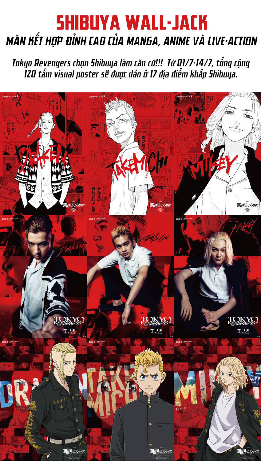 Kịch Trường Của Takemichi Chap 211 - Next Chap 212