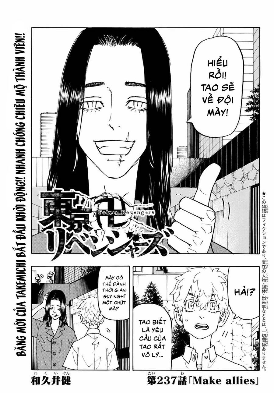 Kịch Trường Của Takemichi Chap 237 - Next Chap 238