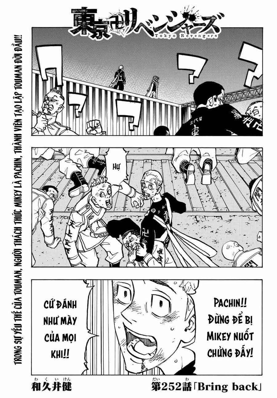 Kịch Trường Của Takemichi Chap 252 - Next Chap 253