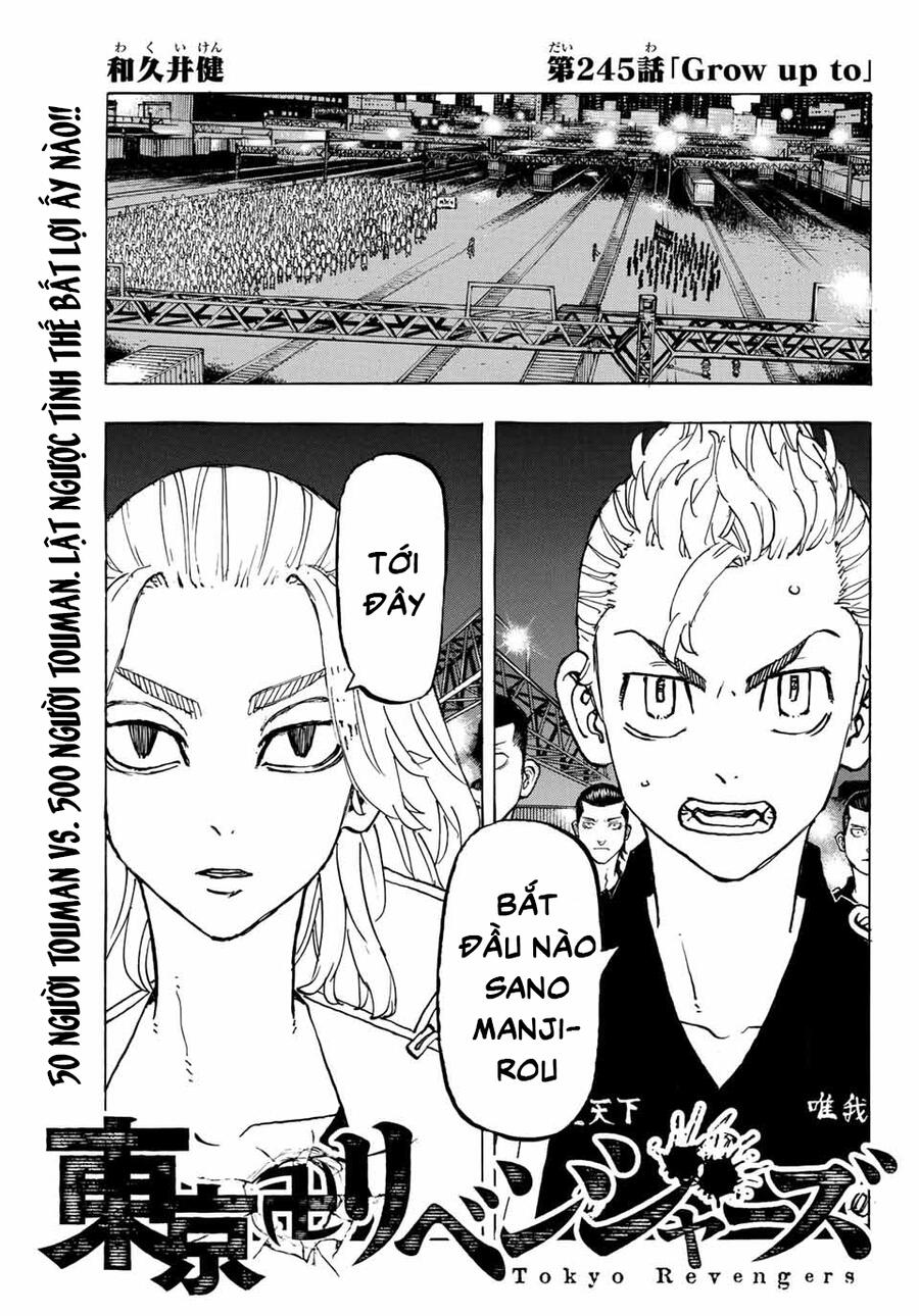 Kịch Trường Của Takemichi Chap 245 - Next Chap 246