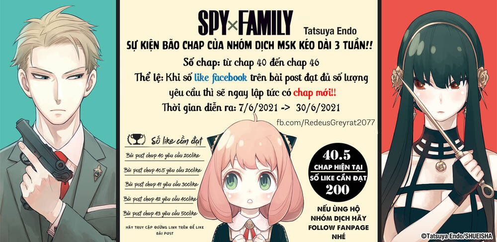 Gia Đình Điệp Viên Chap 40.5 - Next Chap 41.5